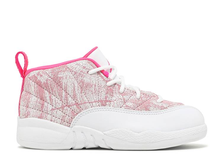 

Кроссовки AIR JORDAN 12 RETRO TD 'ARCTIC PINK', белый