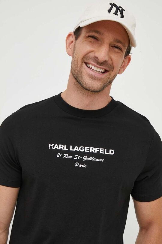 

Футболка Карла Лагерфельда Karl Lagerfeld, черный