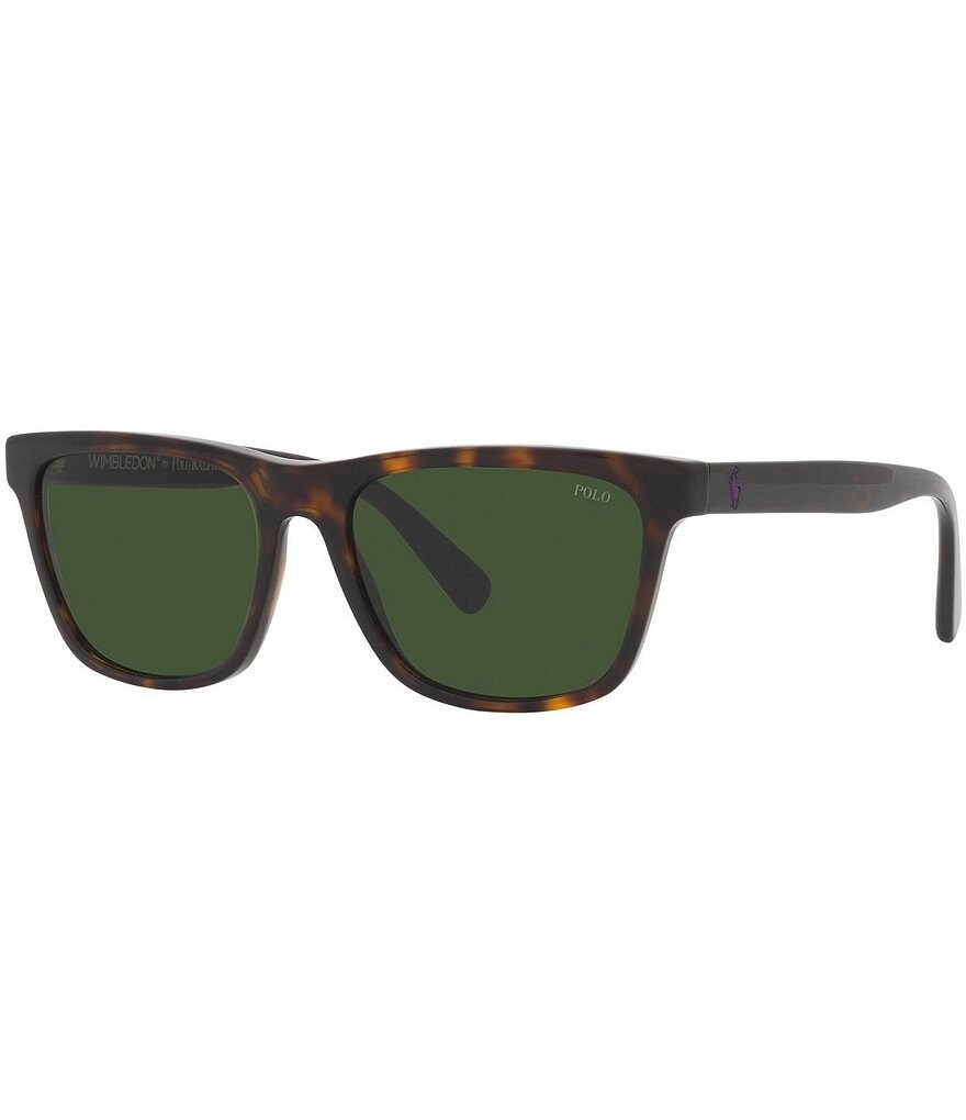 Мужские квадратные солнцезащитные очки Polo Ralph Lauren Ph4167 56 мм, коричневый солнцезащитные очки ralph lauren квадратные коричневый