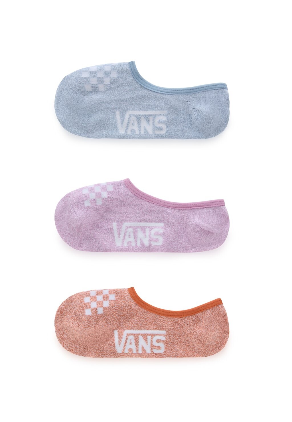 

Носки HEATHERED CANOODLE 3 PACK Vans, цвет dusty blue