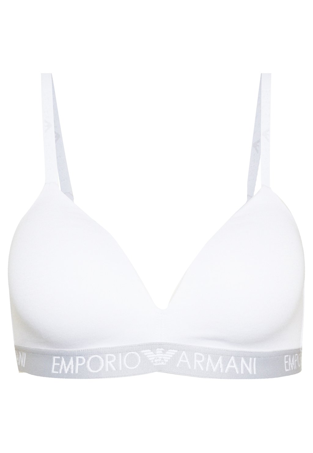 

Треугольный бюстгальтер Padded Bra Emporio Armani, белый