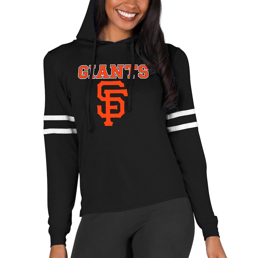 

Футболка с длинным рукавом Concepts Sport San Francisco Giants, черный