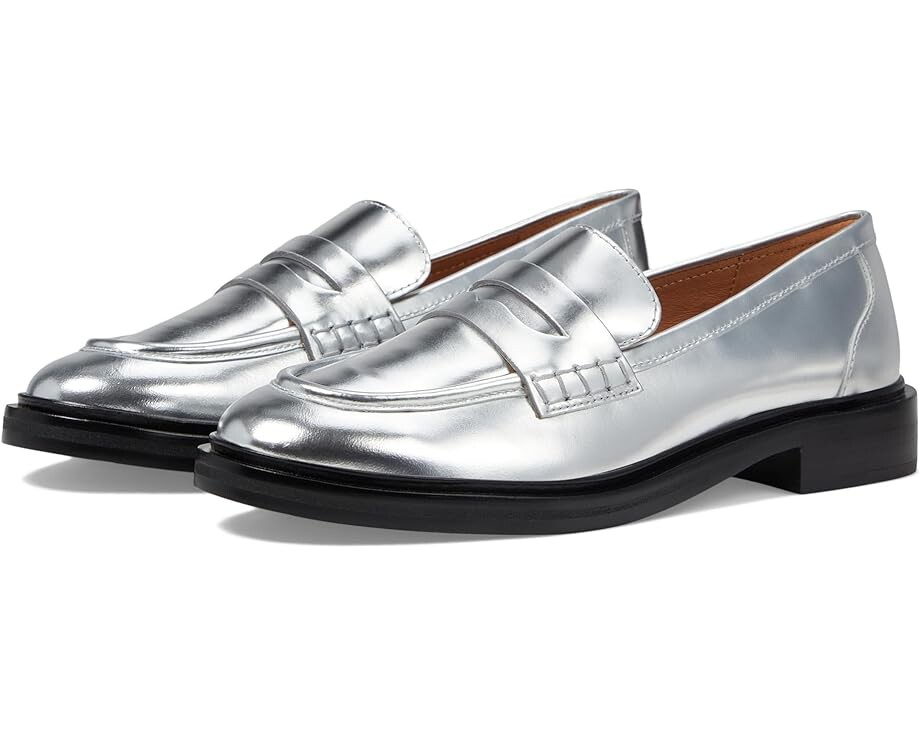 

Лоферы Madewell The Vernon Loafer in Specchio Leather, серебряный