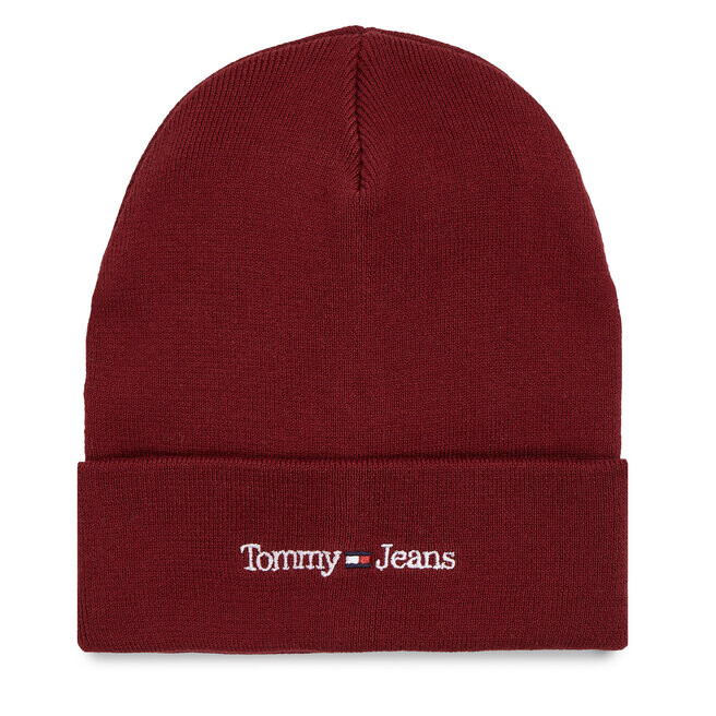 

Шапка Tommy Jeans TjmSport Beanie, красный