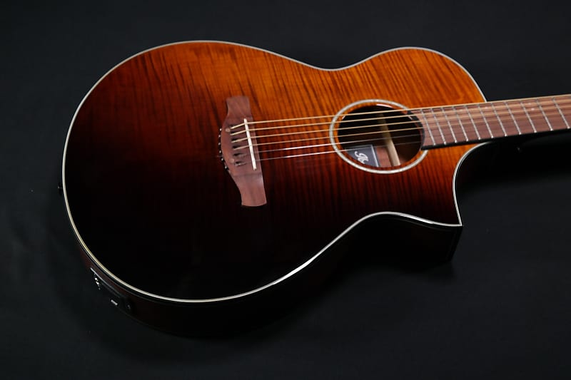 Акустическая гитара Ibanez AEWC32FMASF Amber Sunset Fade High Gloss 175