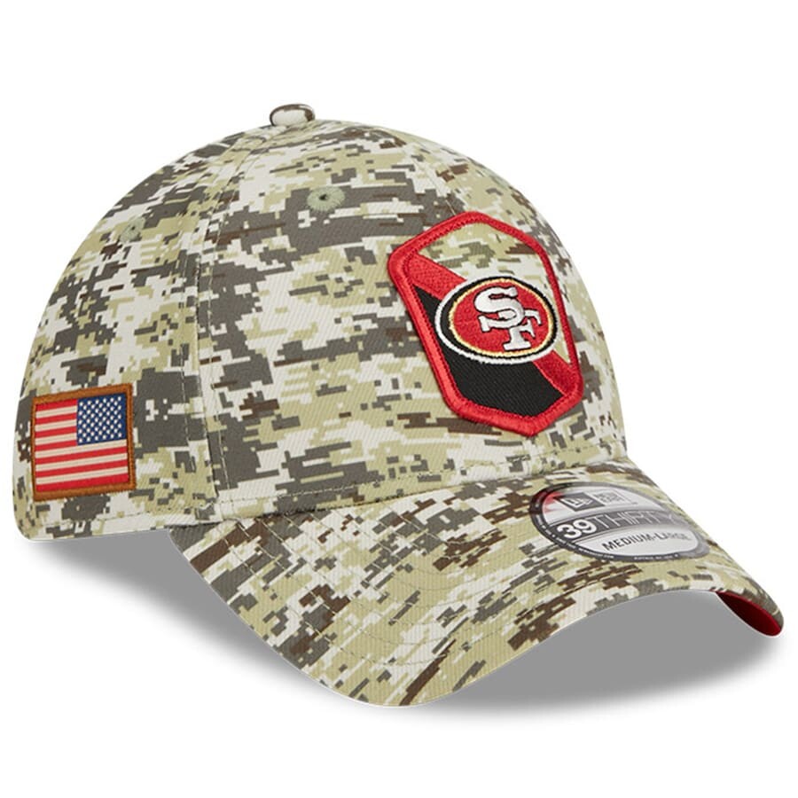 

Бейсболка New Era San Francisco 49Ers, камуфляж