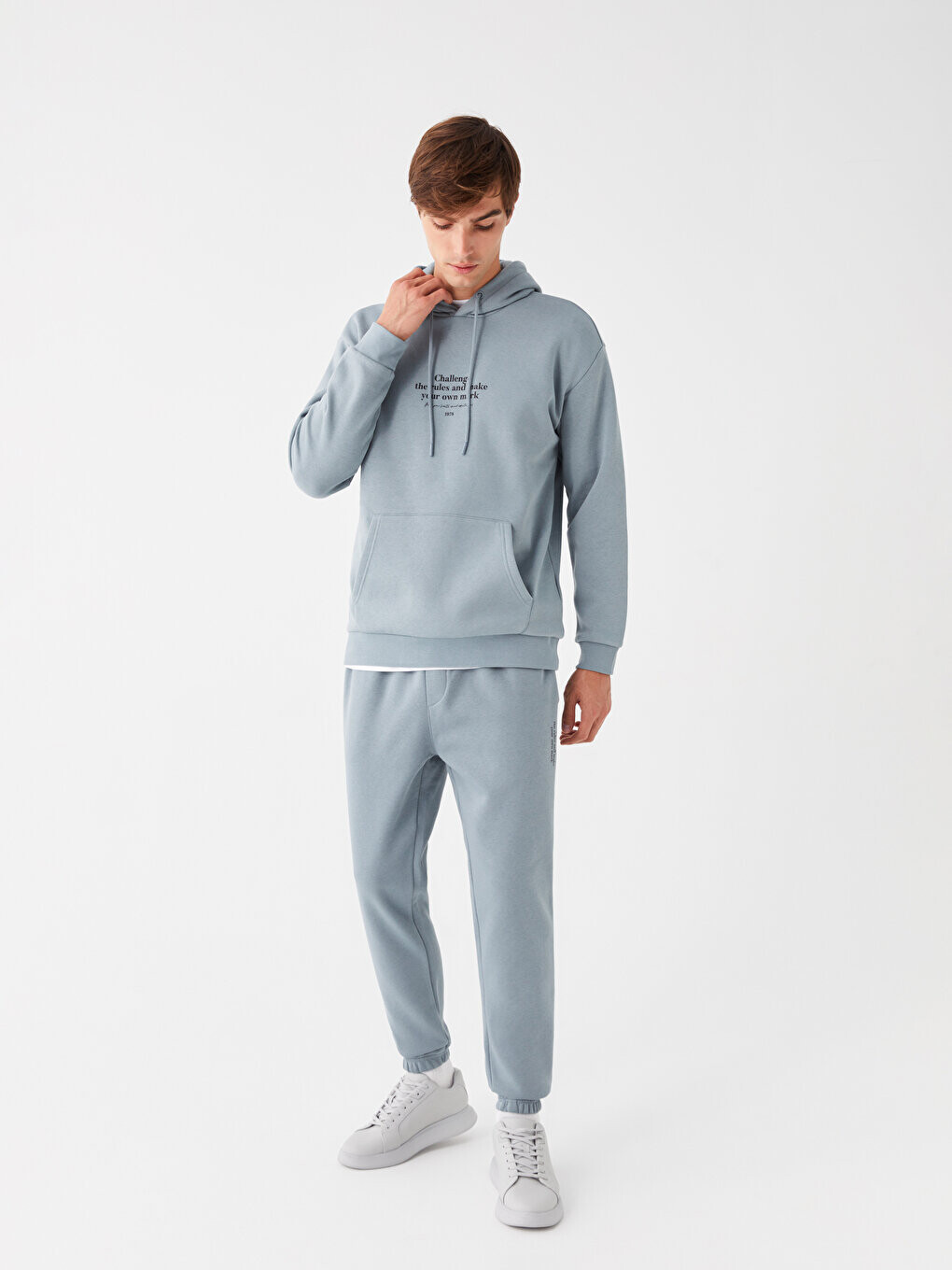 

Мужские спортивные штаны для бега стандартного кроя LCW Casual, сизый