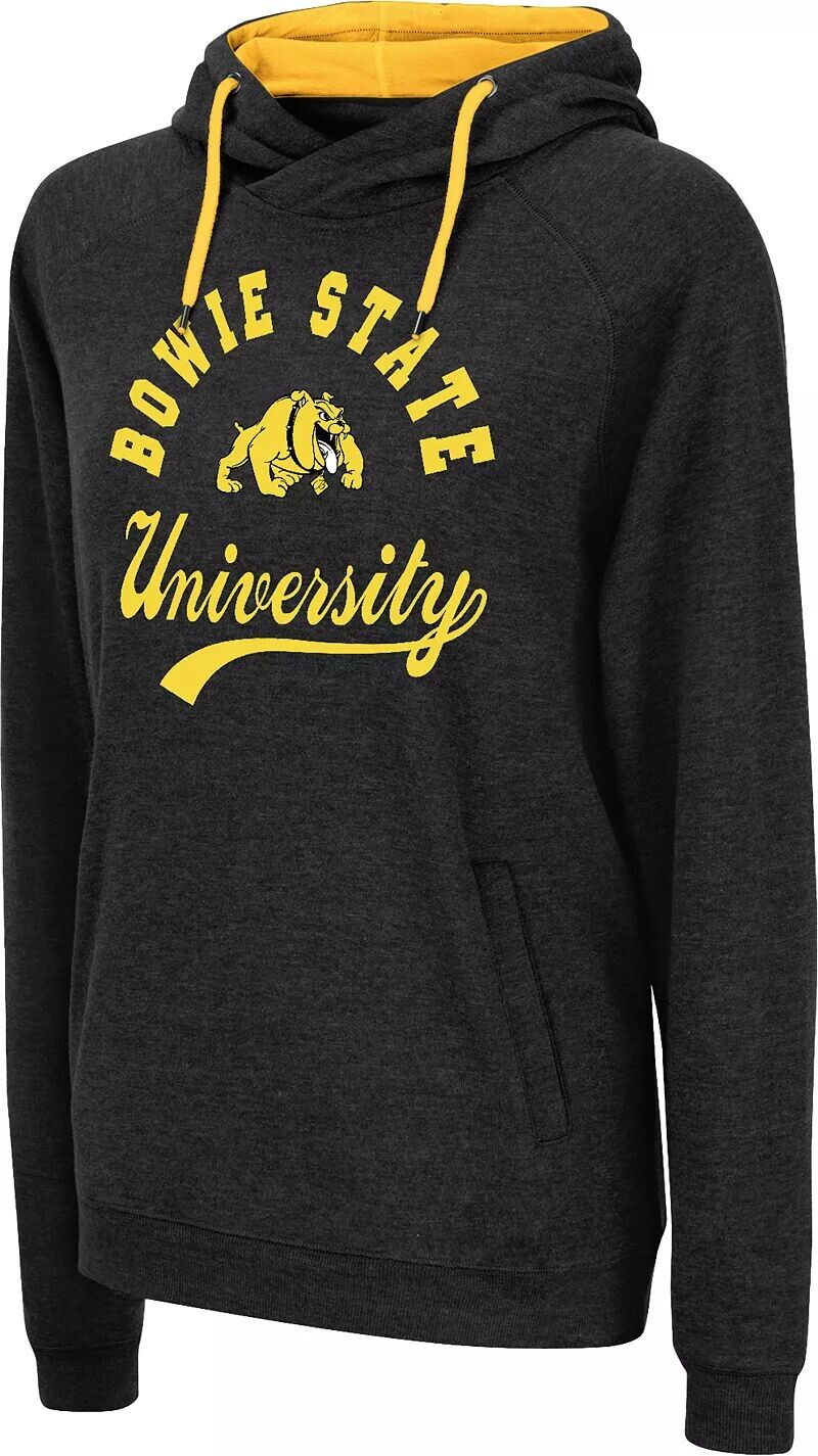 

Colosseum Женская черная толстовка с капюшоном Bowie State Bulldogs