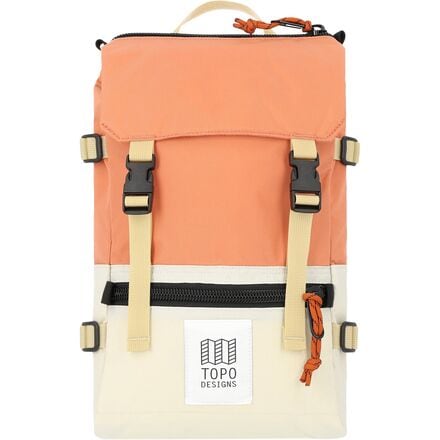 

Пакет Мини Ровер 10 л Topo Designs, цвет Bone White/Coral