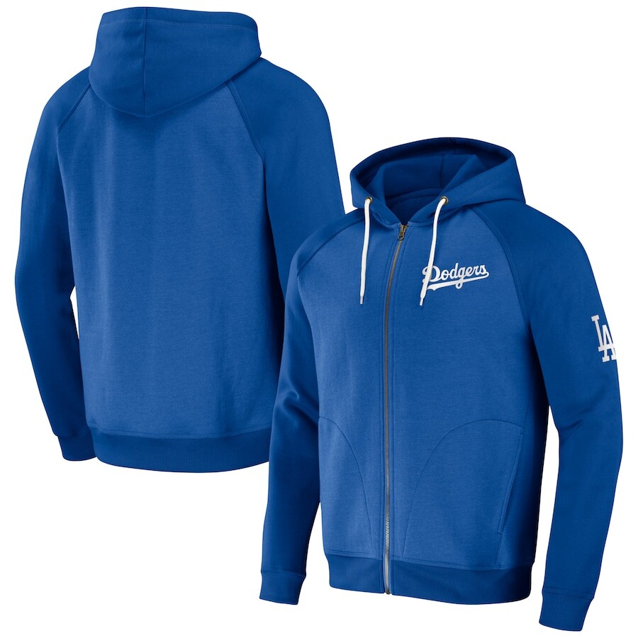 

Толстовка на молнии Darius Rucker Collection by Fanatics Los Angeles Dodgers, роял