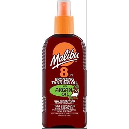 

Масло для загара SPF 8 с бронзирующим эффектом и аргановым маслом 0,21 кг Malibu