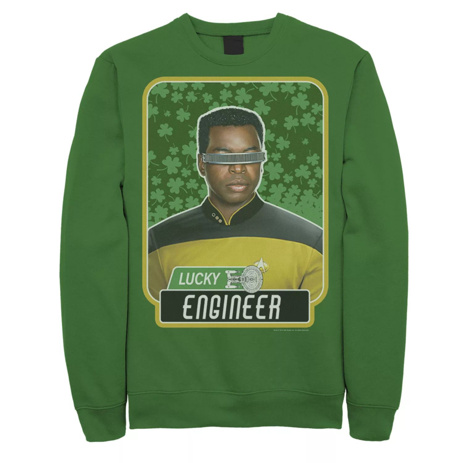 

Мужская толстовка Star Trek Next Generation St. Patty's Engineer Licensed Character