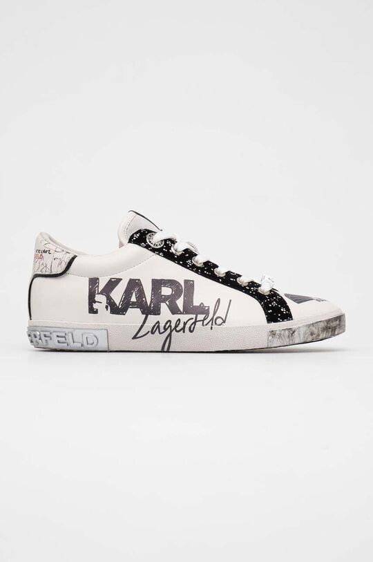 

Кожаные кроссовки SKOOL Karl Lagerfeld, белый