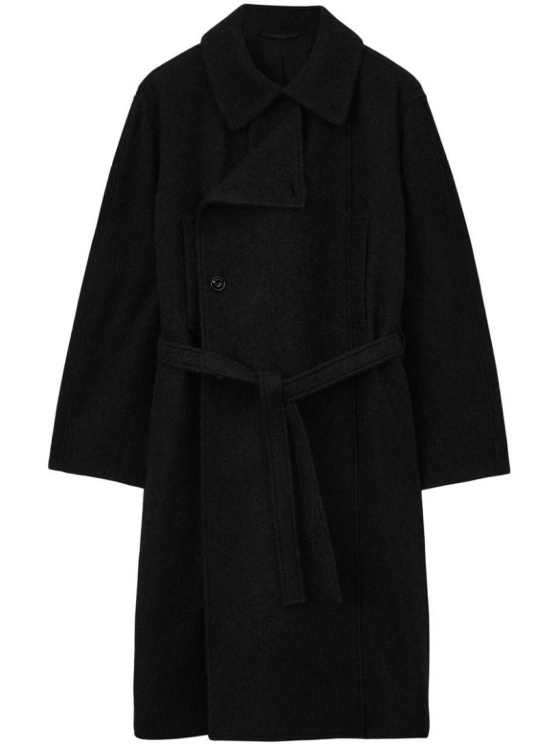 

LEMAIRE пальто асимметричного кроя, черный