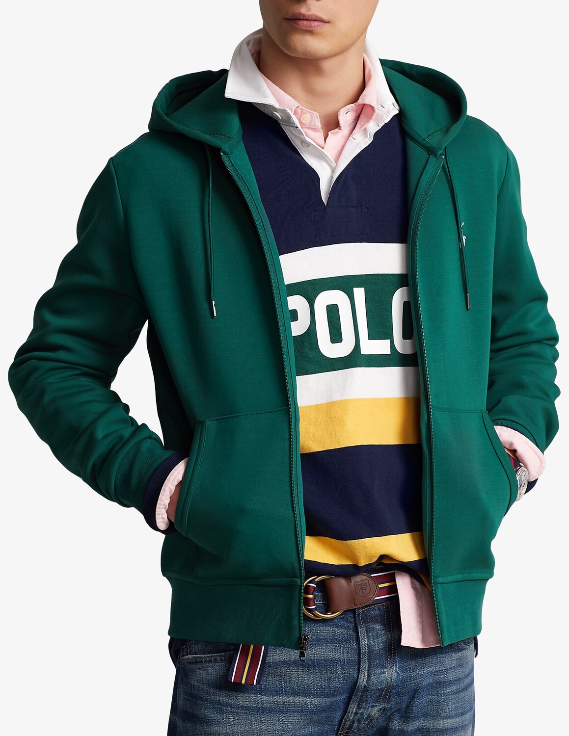 

Толстовка двойной вязки Ralph Lauren, зеленый