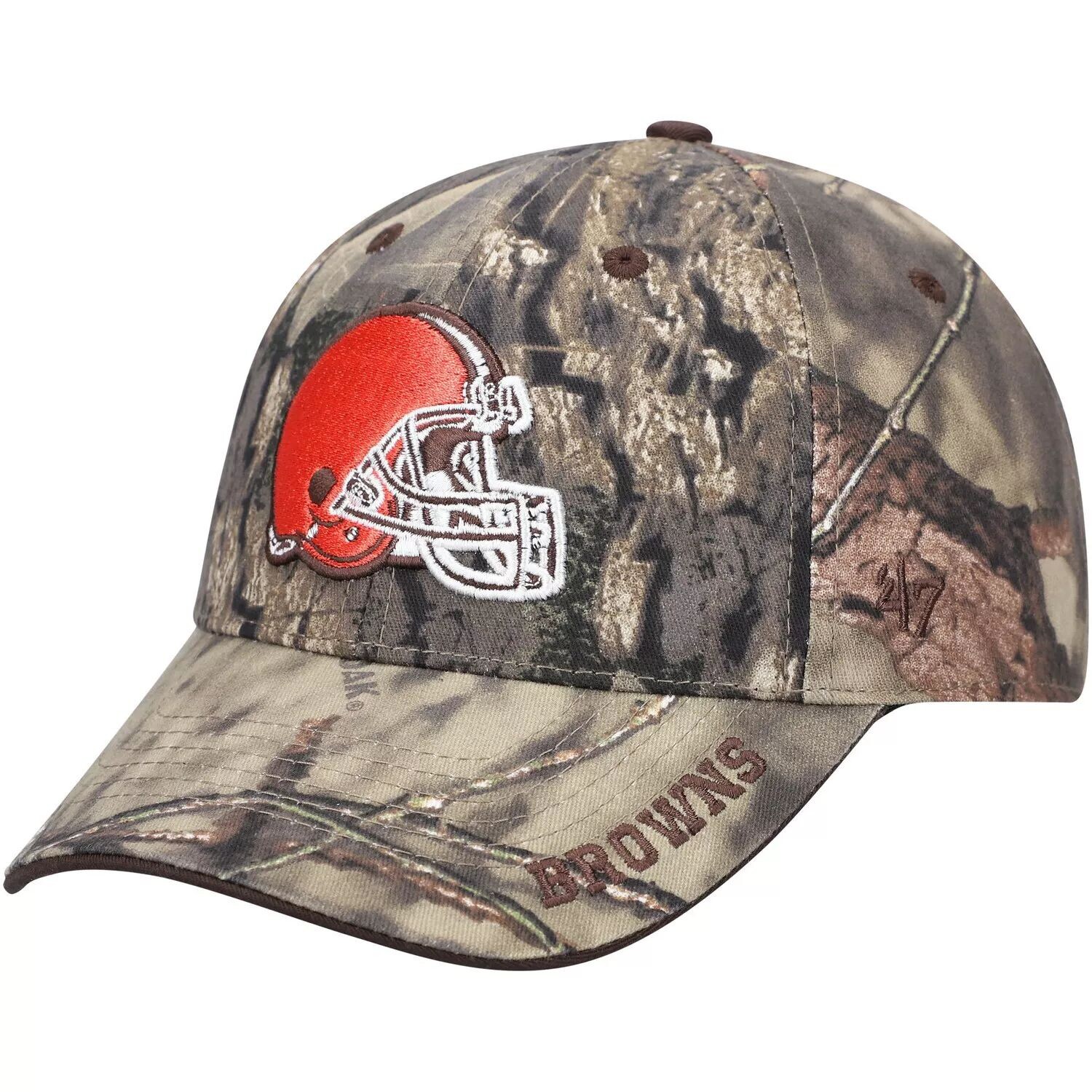 

Мужская регулируемая кепка '47 Mossy Oak Camo Cleveland Browns Frost MVP 47 Brand