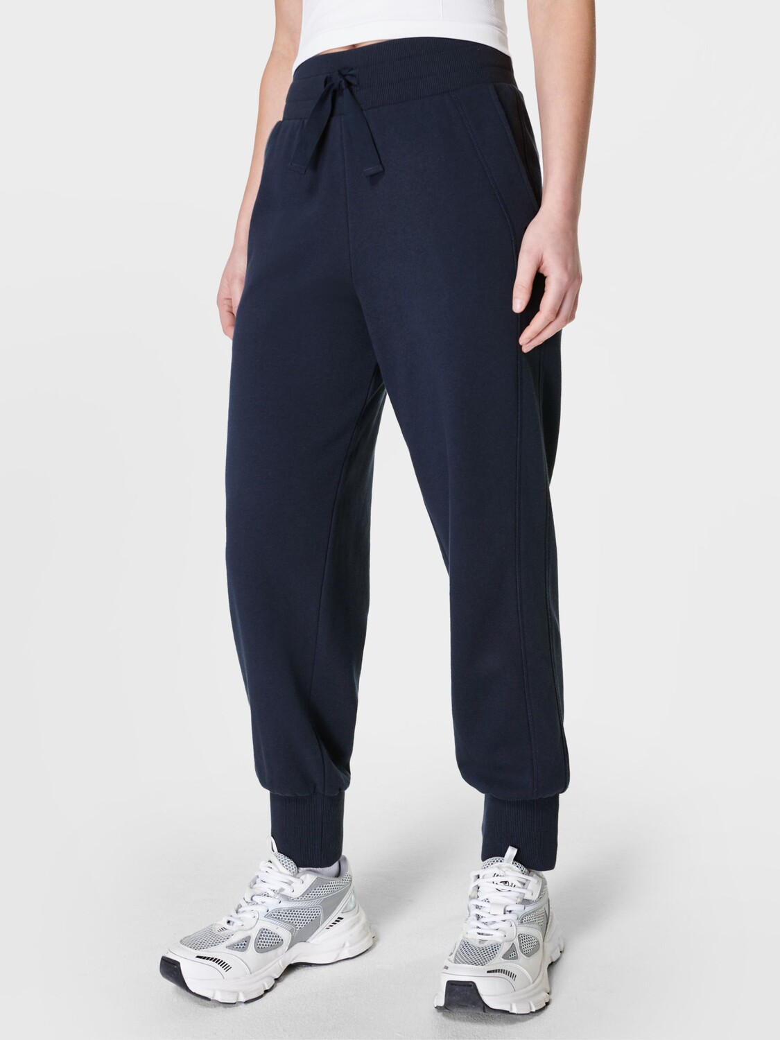 

Джоггеры с манжетами Sweaty Betty Revive, темно-синие