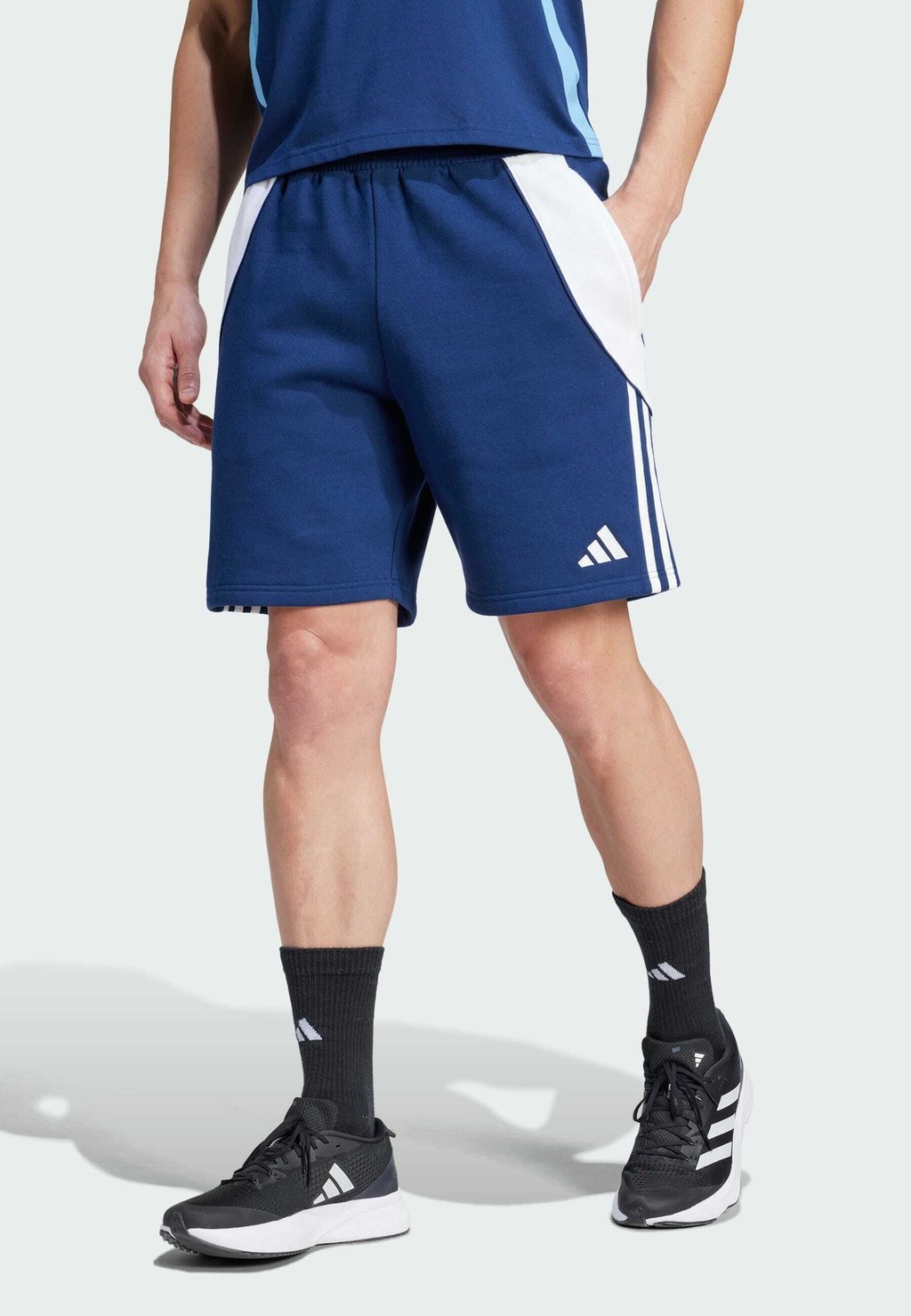 Спортивные шорты TIRO24 adidas Performance, цвет team navy blue white