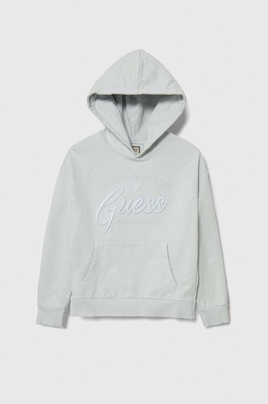 

Детская хлопковая толстовка Guess, синий