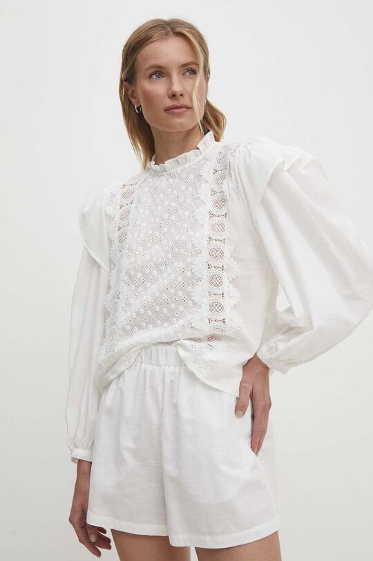 

Хлопковая блузка Answear Lab, белый
