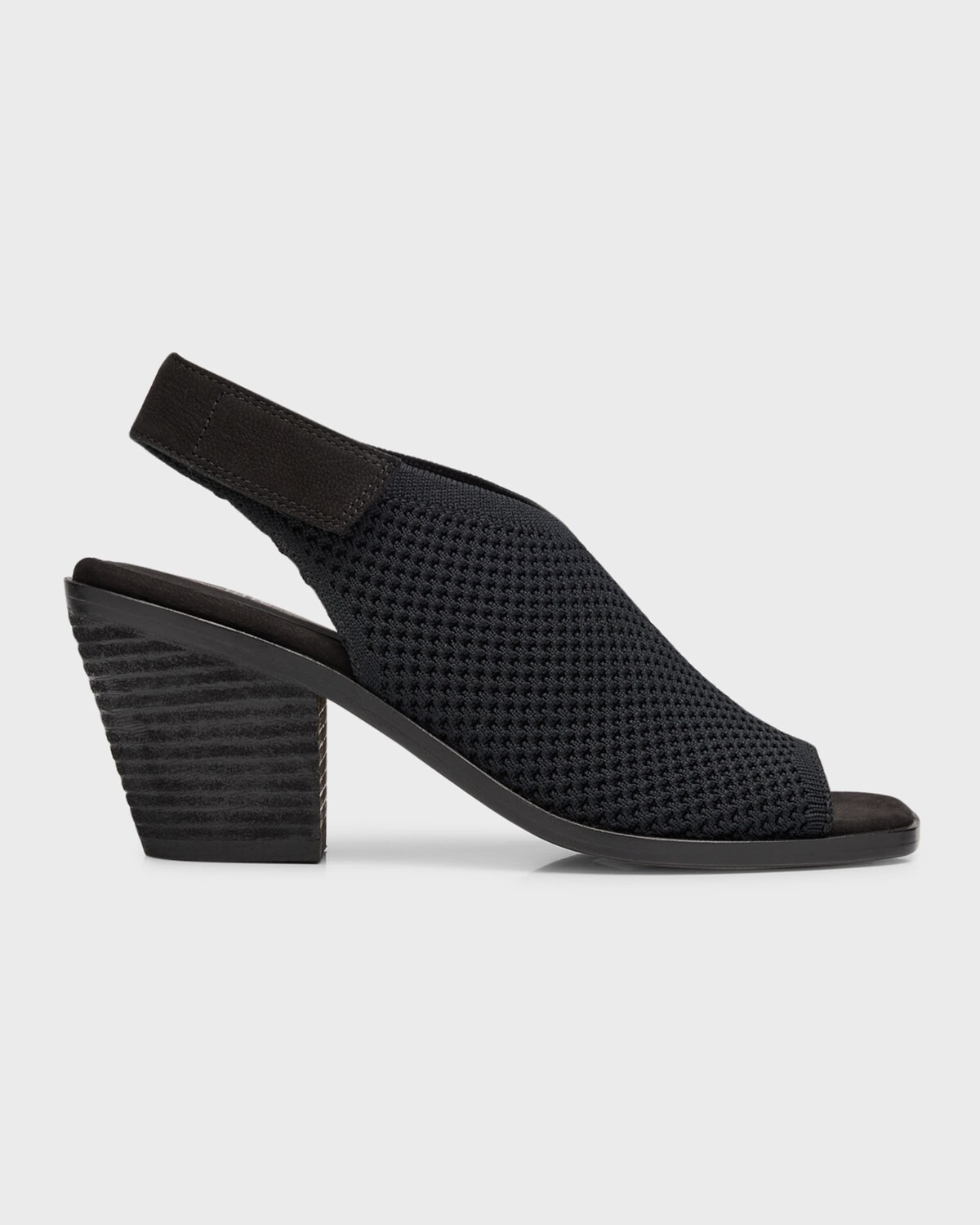 

Вязаные босоножки Avil с пяткой на пятке Eileen Fisher, цвет Black
