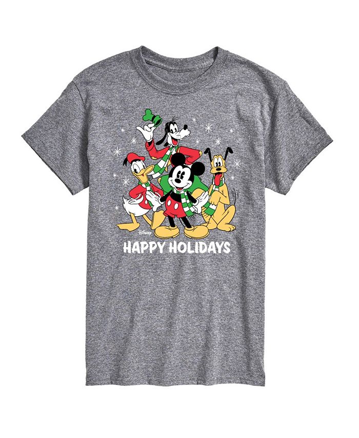 

Мужская футболка Disney Holiday с короткими рукавами AIRWAVES, цвет Heather Charcoal