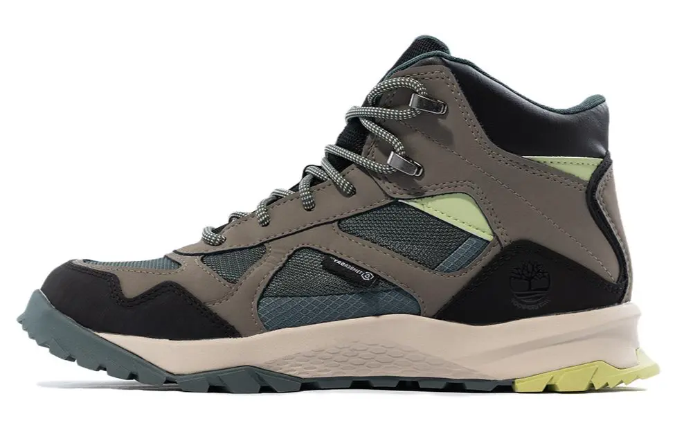 

Женские высокие походные ботинки Lincoln Peak, коричневые/зеленые Timberland