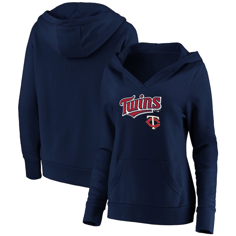 

Пуловер с капюшоном Fanatics Branded Minnesota Twins, нави