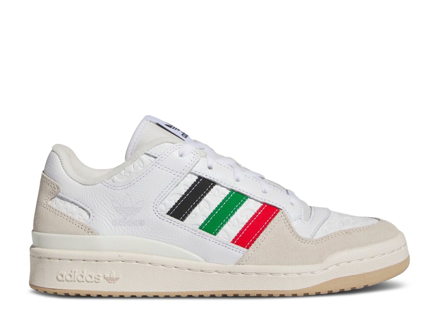 

Кроссовки adidas Forum Low Cl 'Allover Debossed Trefoils', белый