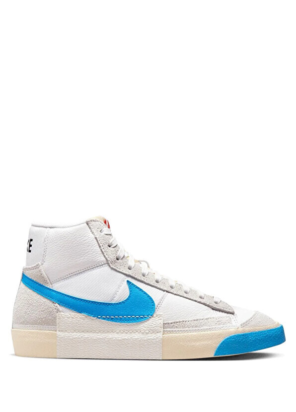 

Белые мужские кожаные кроссовки blazer mid pro club Nike, Белый