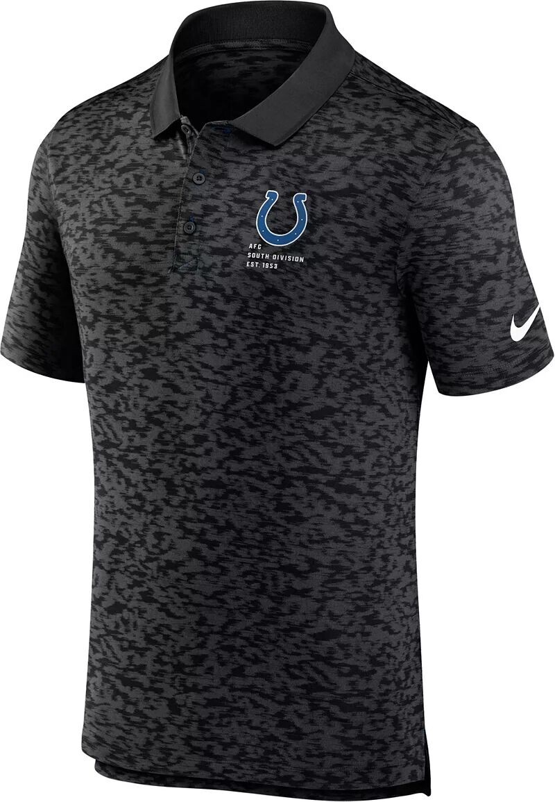 

Мужская черная футболка-поло Nike Indianapolis Colts Fashion