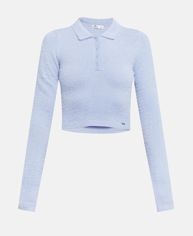 

Джемпер с длинными рукавами Hollister, синий