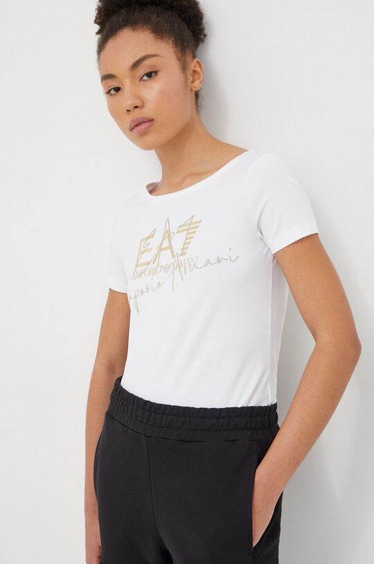 

Футболка EA7 Emporio Armani, белый