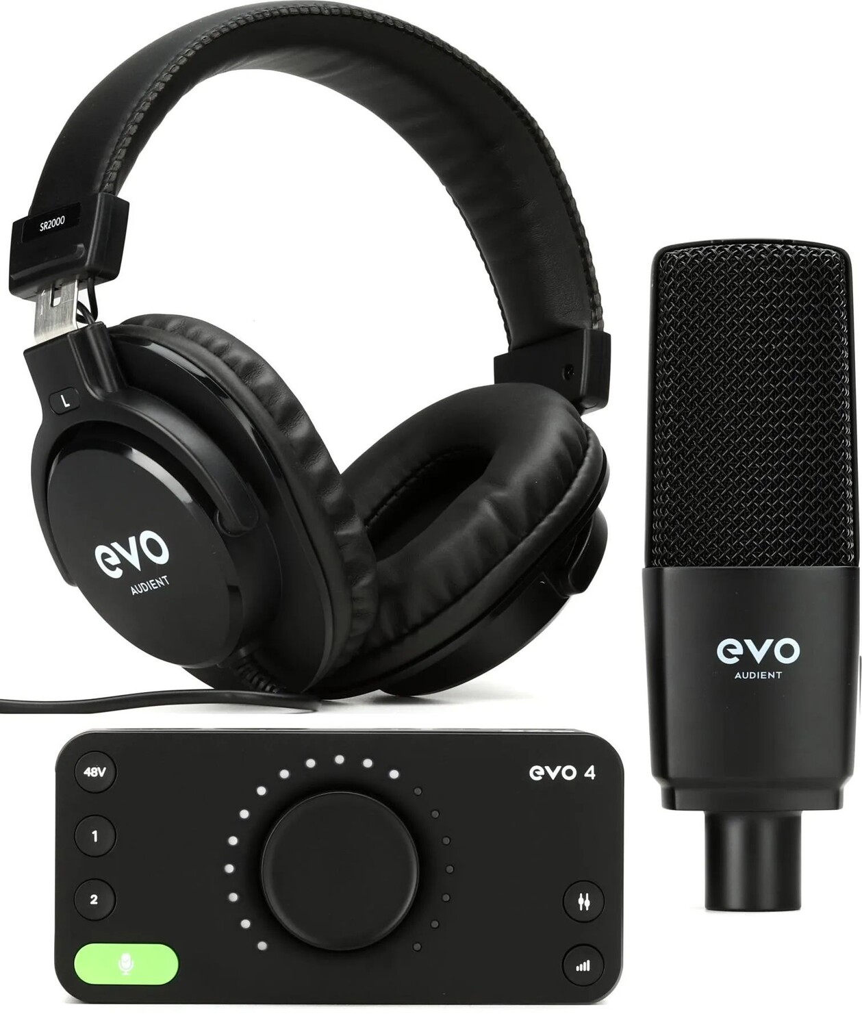 

Комплект Audient EVO Start Recording — система записи 2x2 USB/iOS