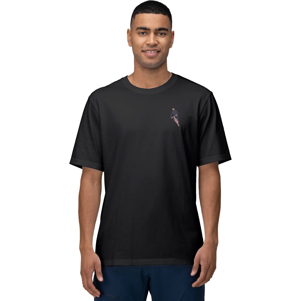 цена Хлопковая футболка с вышивкой «активность» Norrona, цвет caviar