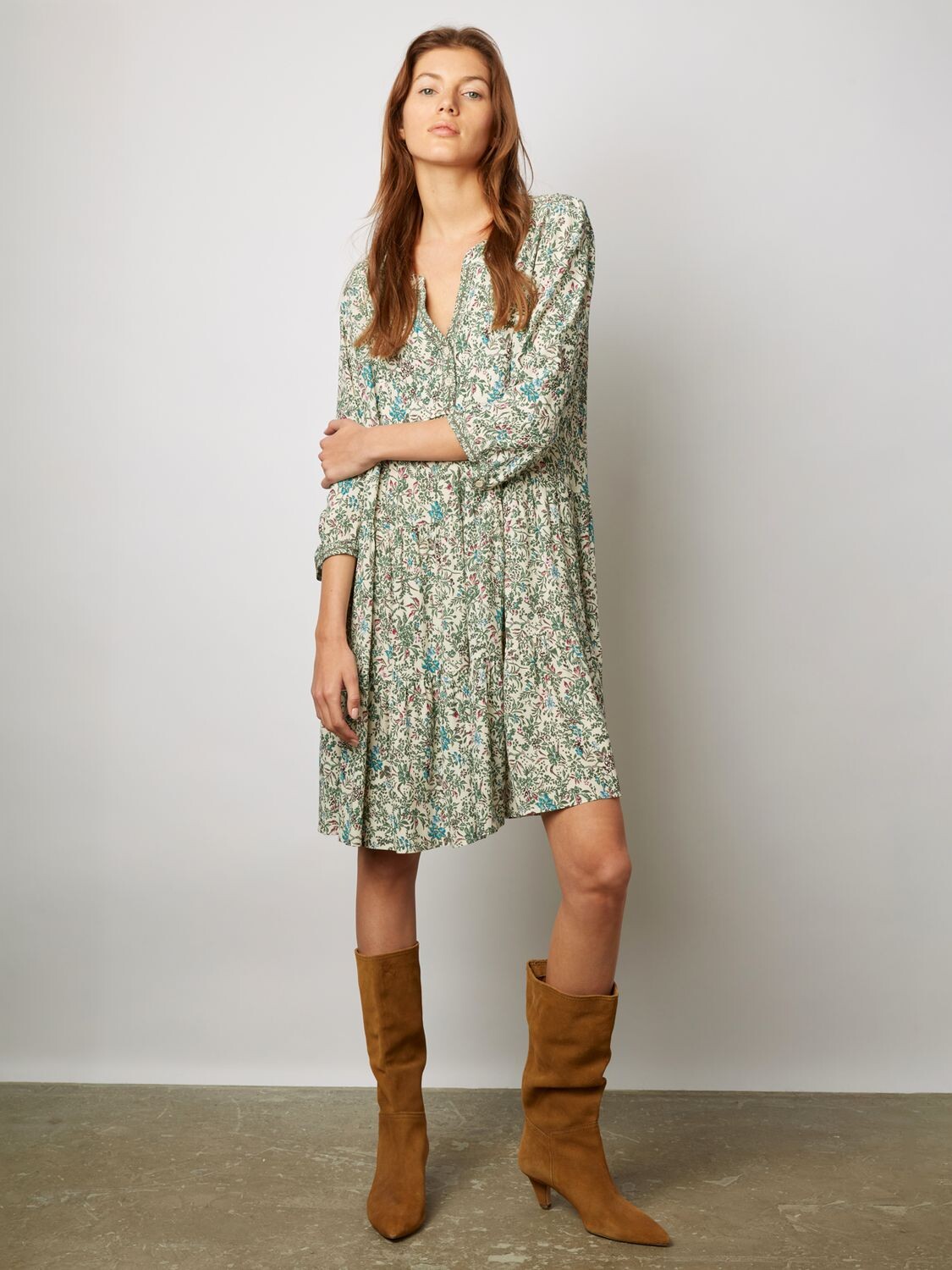

Мини-платье Gerard Darel Josephine, Многоцветный