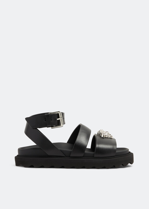 

Сандалии Versace La Medusa, черный