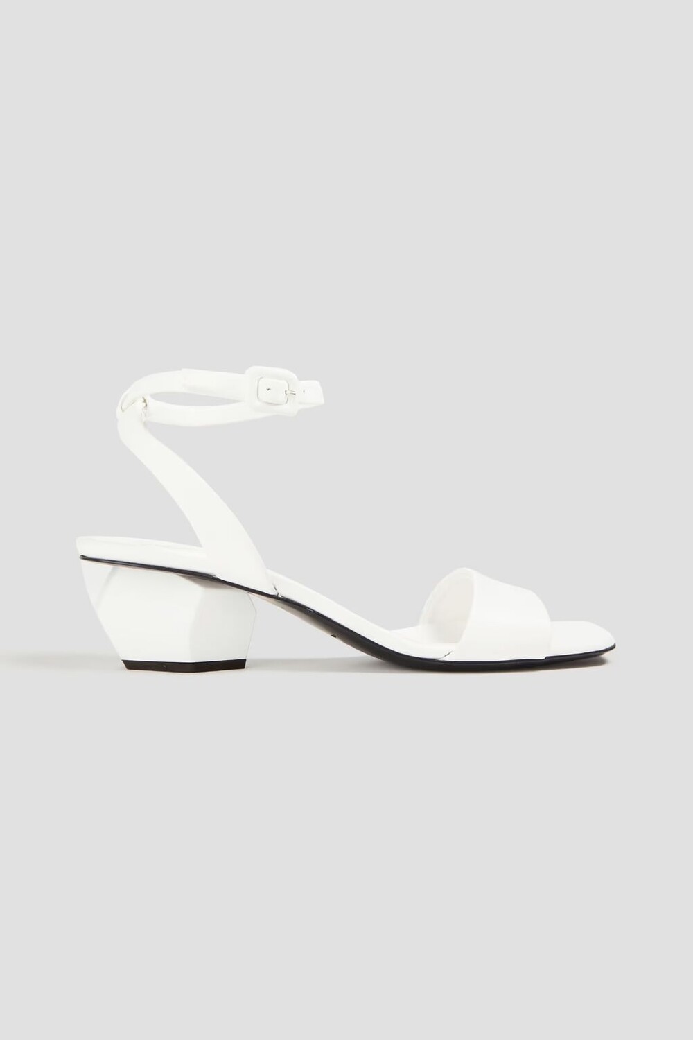 

Сандалии из искусственной кожи Giuseppe Zanotti, белый