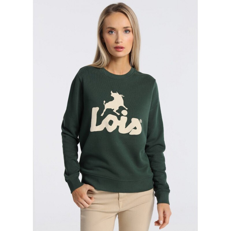 

Толстовка Lois Jeans 132398, зеленый