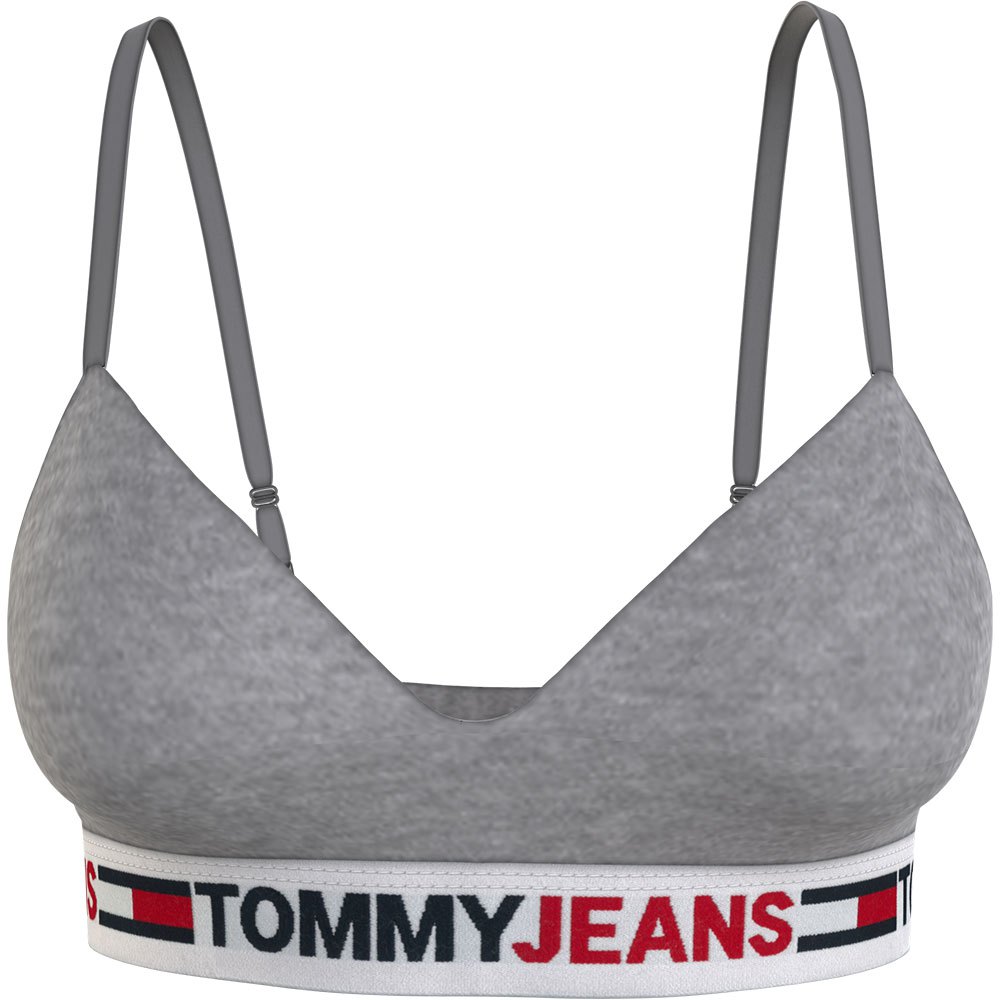 Бюстгальтер Tommy Jeans Wireless Lift, серый