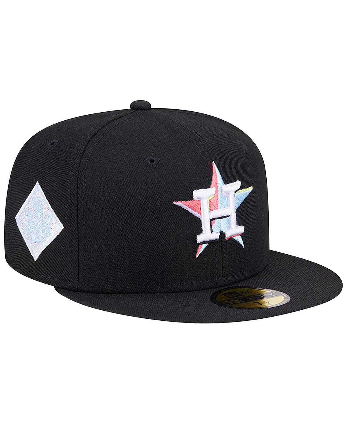 

Мужская черная приталенная шляпа Houston Astros Multi-Color Pack 59FIFTY New Era