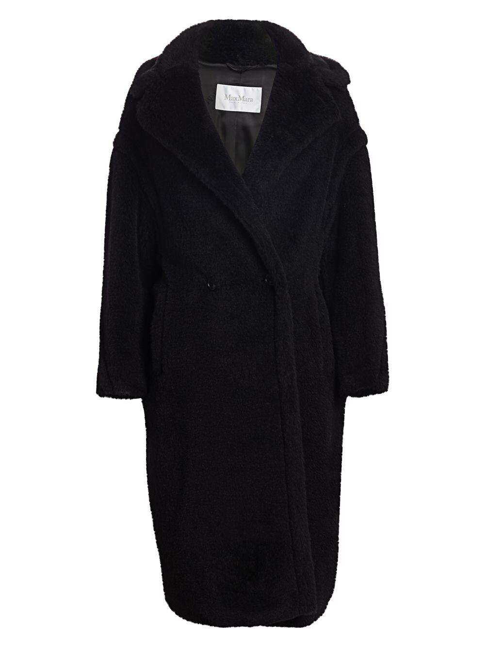 

Пальто Teddy Bear Icon из смесовой альпаки Max Mara, черный