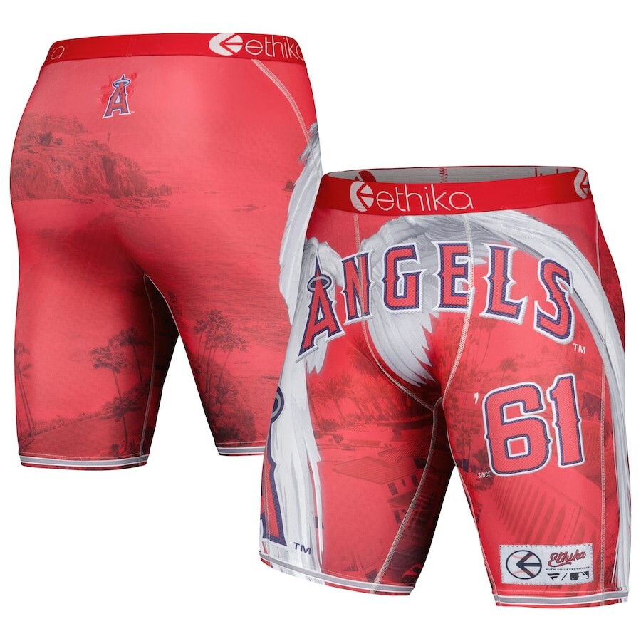 

Боксеры Ethika Los Angeles Angels, красный