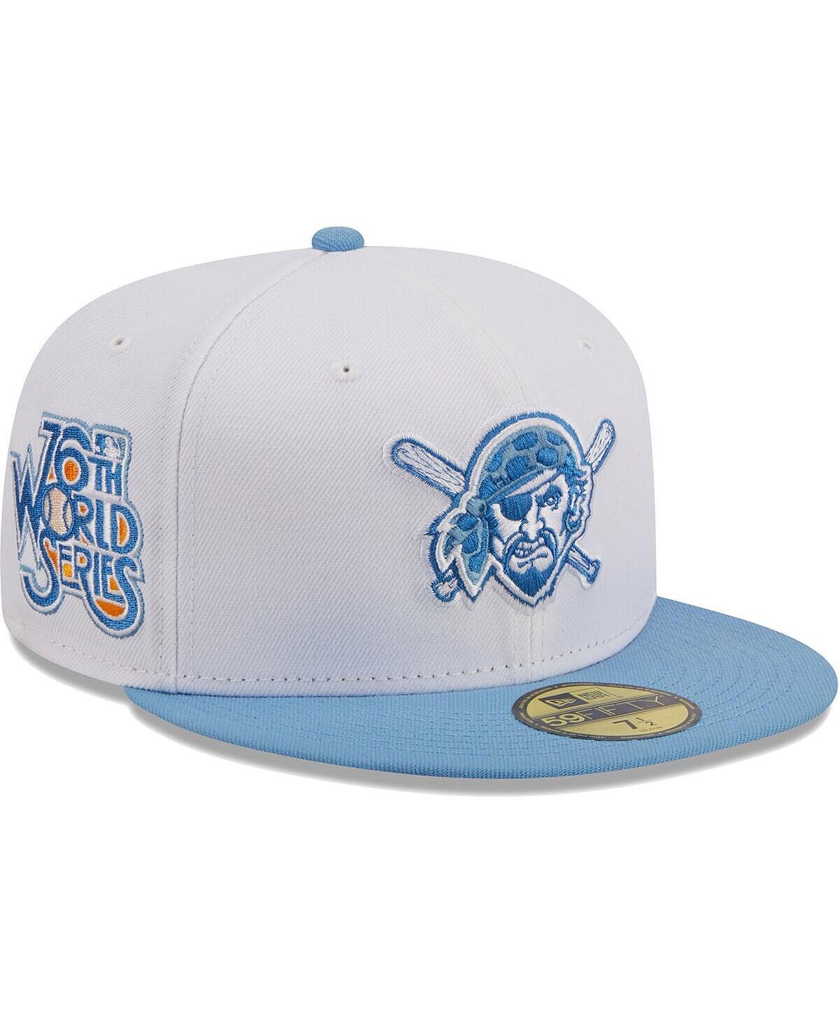 

Мужская белая приталенная шляпа Pittsburgh Pirates Sky 59FIFTY New Era