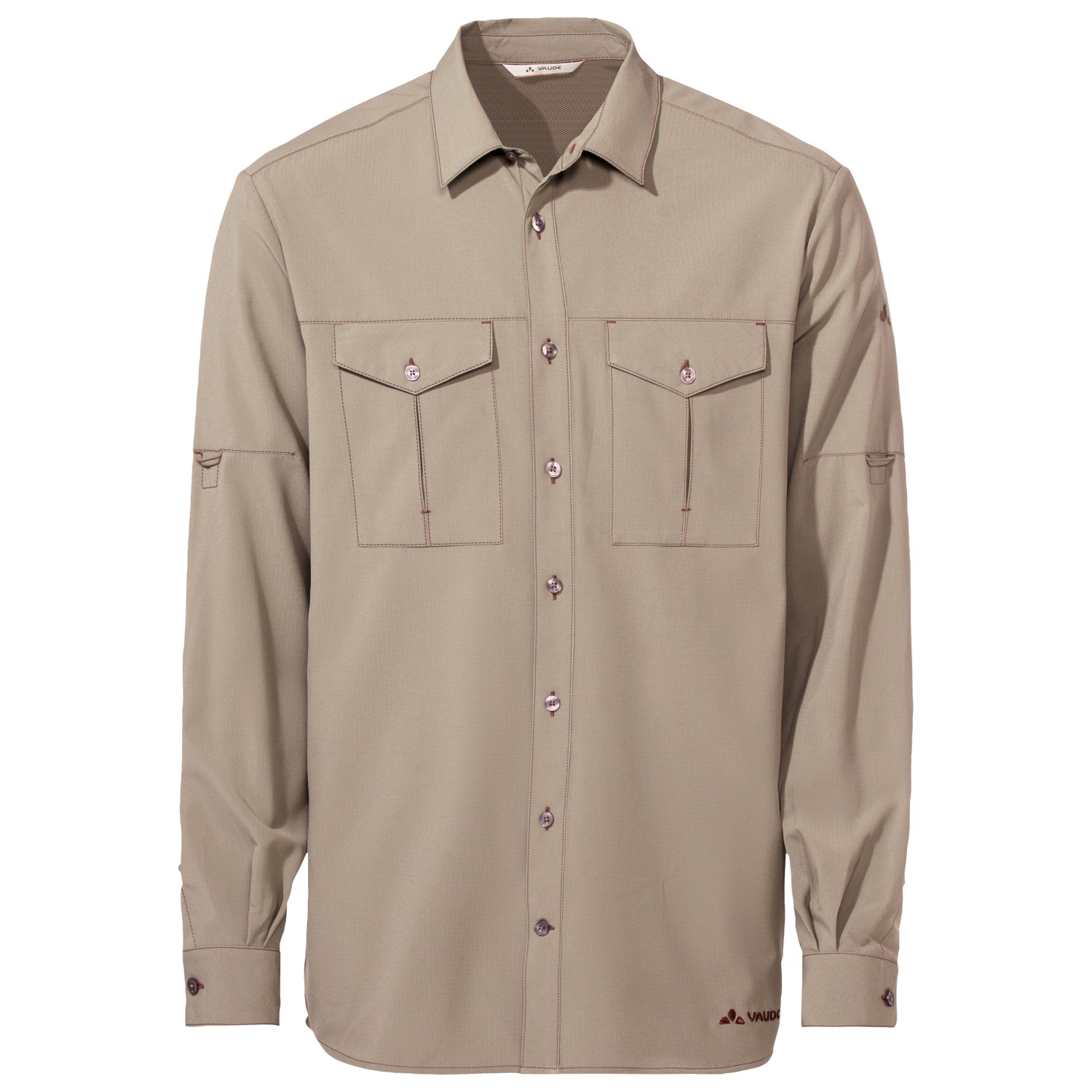 Рубашка Vaude Rosemoor L/S Shirt II, цвет Linen Uni