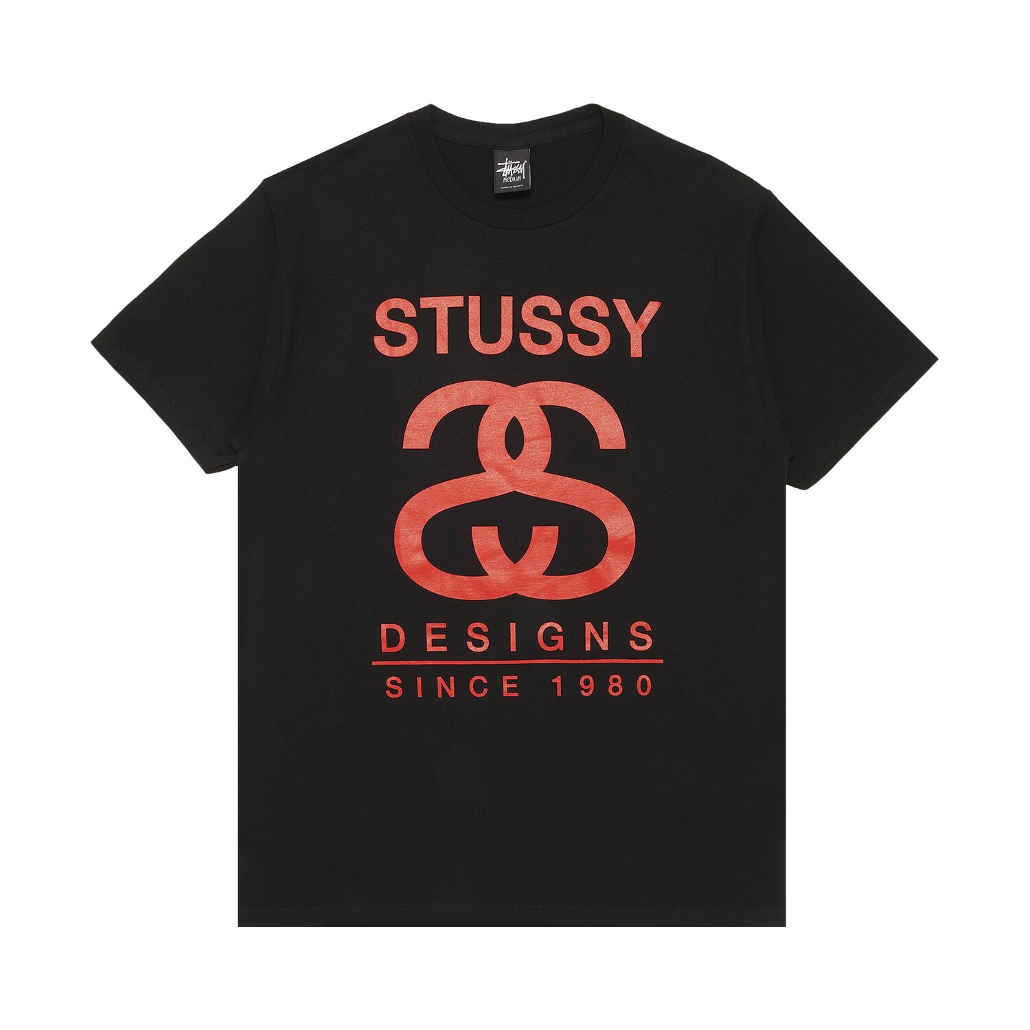 

Футболка Stussy SS From 80 Черная, Черный
