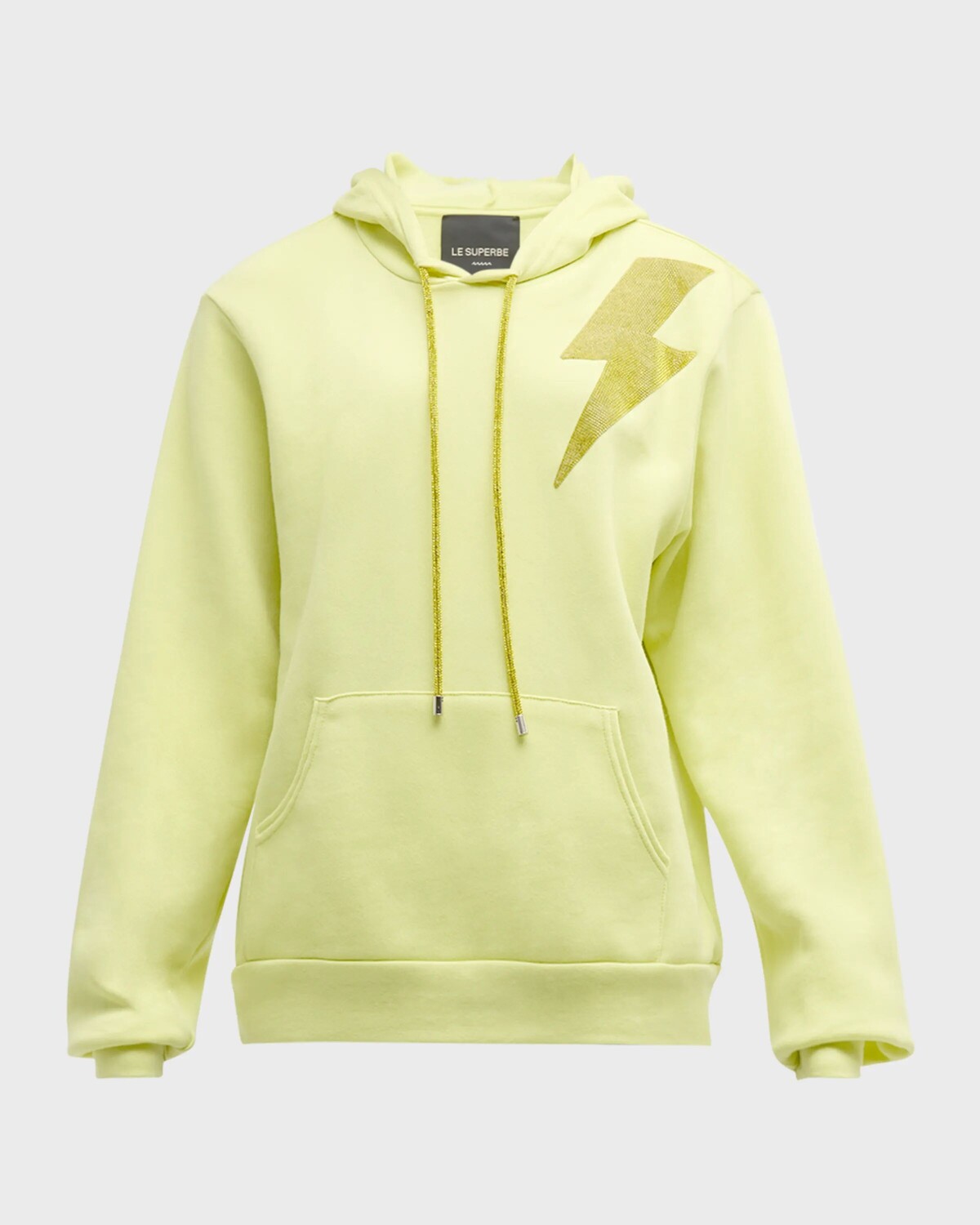 

Толстовка Zap со стразами Le Superbe, цвет Electric Yellow