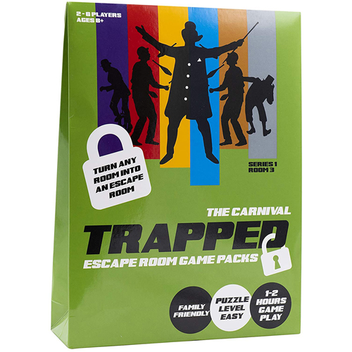Настольная игра Trapped: Escape Room Game Pack – The Carnival цена и фото