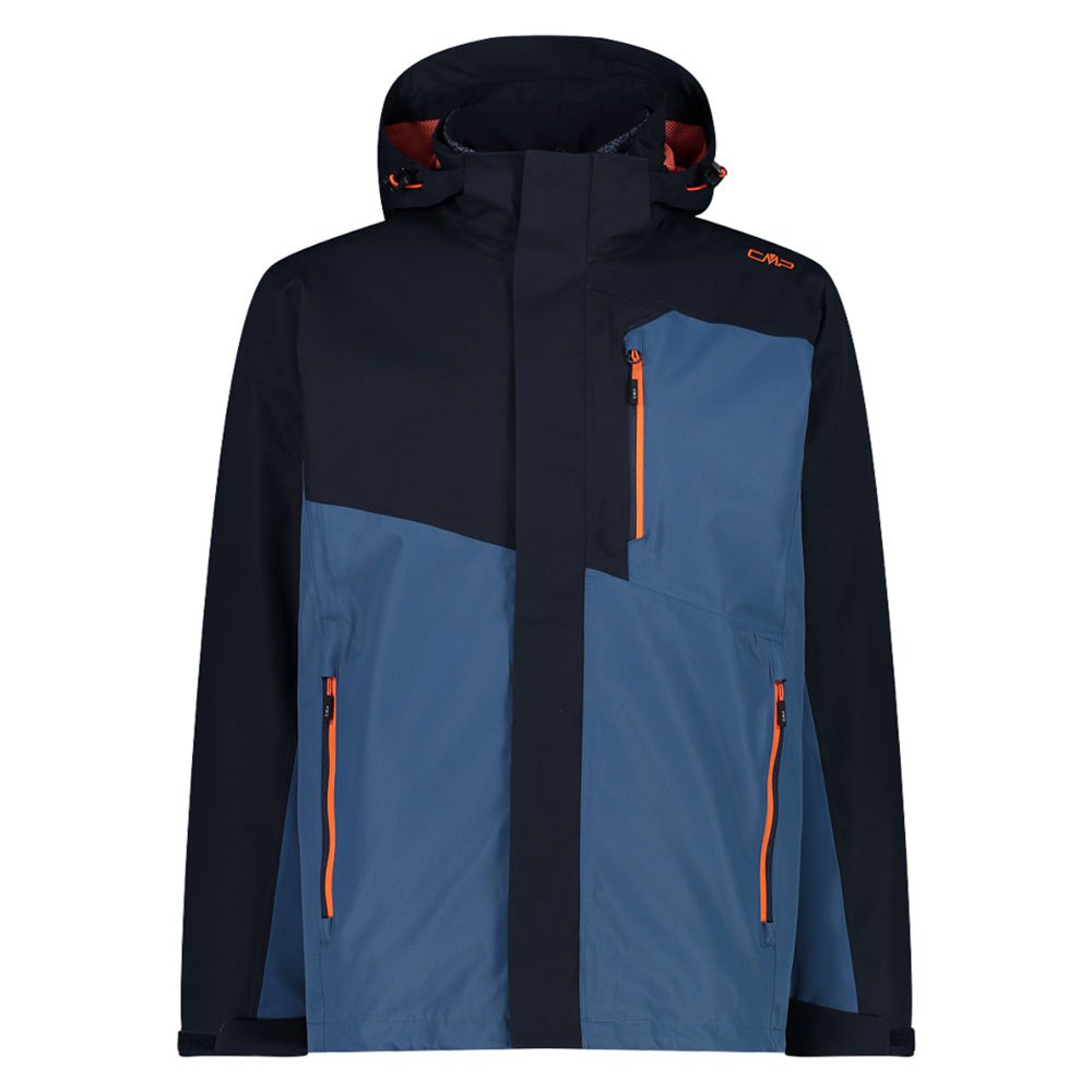 Куртка CMP Zip Hood Detachable Inner 31Z1587D, синий двойная куртка cmp jacket zip hood detachable inner taslan цвет nero