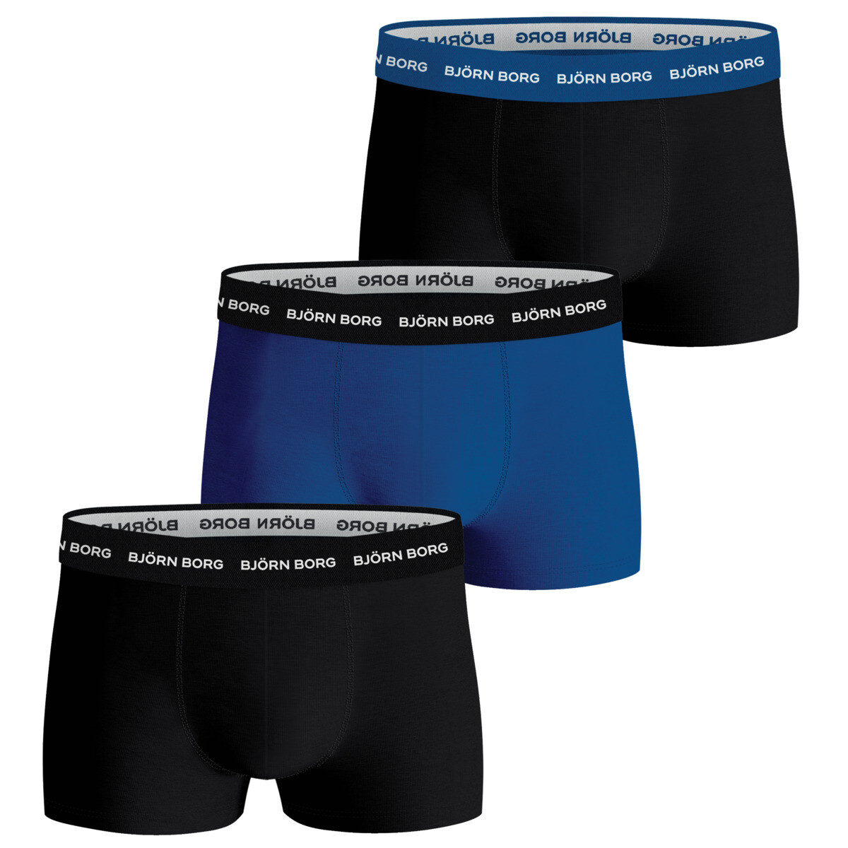 

Боксеры Björn Borg Boxershorts Cotton Stretch Trunk 3 шт, разноцветный
